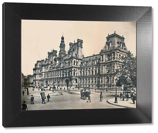 Paris. - L Hotel De Ville. - LL, c1910. Creator: Unknown
