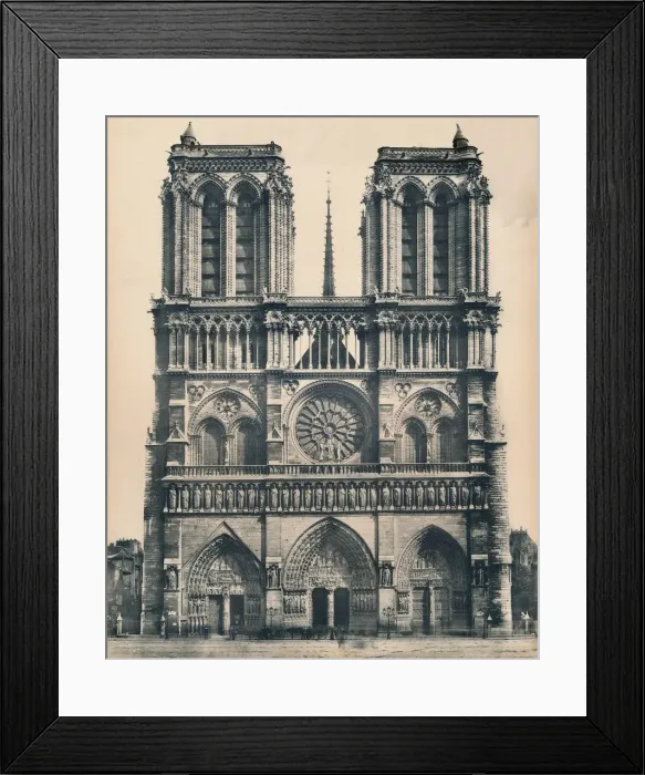 Framed Print : Paris. - Notre-Dame. - LL, c1910. Creator: Unknown Framed Print : Paris. - Notre-Dame. - LL, c1910. Creator: Unknown