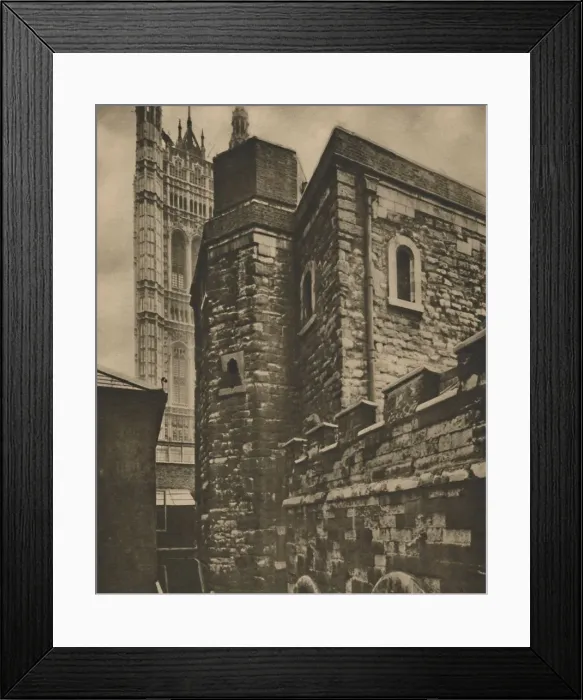 Framed Print : The Jewel Tower, Westminster, Surviving from Very Early London, c1935. Creator: Joel Framed Print : The Jewel Tower, Westminster, Surviving from Very Early London, c1935. Creator: Joel