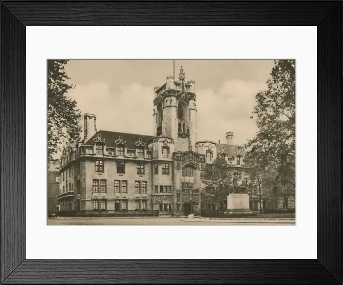 Framed Print : Middlesex Guildhall on the Site of the Ancient Sanctuary of Westminster, c1935 Framed Print : Middlesex Guildhall on the Site of the Ancient Sanctuary of Westminster, c1935