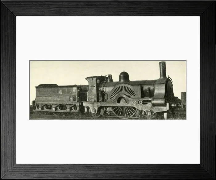 Framed Print : An Eight-Footer Marked for the Derelict Road - Caledonian Railway, c1930. Creator: Unknown