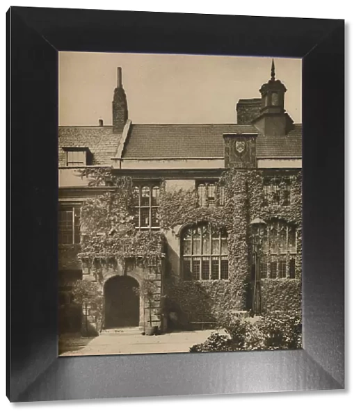 Great Hall Where The Brothers of the Charterhouse Dine, c1935. Creator: Joel