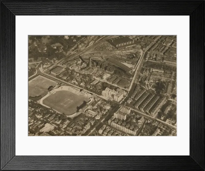 Framed Print : An Aerial Cameras View of Lords and the District of Marylebone, c1935. Creator: Aerofilms Framed Print : An Aerial Cameras View of Lords and the District of Marylebone, c1935. Creator: Aerofilms