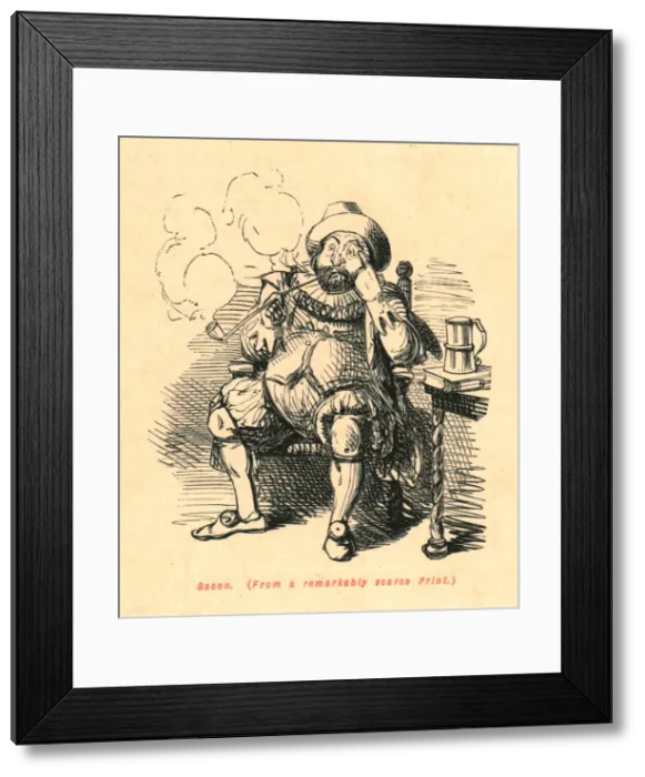 Framed Print : Bacon. (From a remarkably scarce Print. ), 1897. Creator: John Leech Framed Print : Bacon. (From a remarkably scarce Print. ), 1897. Creator: John Leech