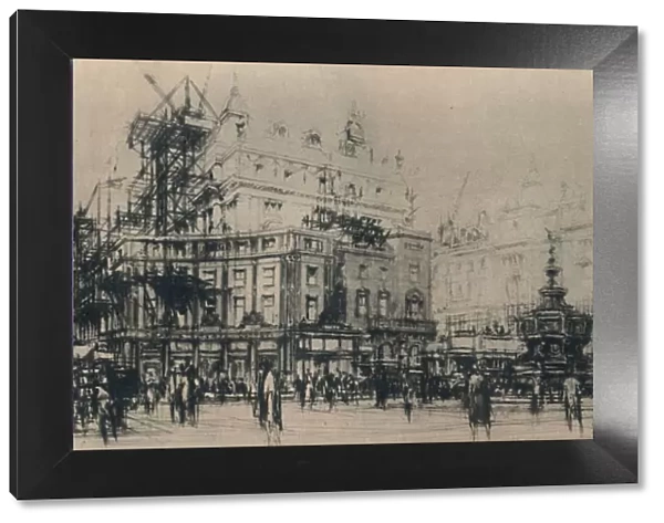 Piccadilly Circus, 1927. Creator: William Walcot