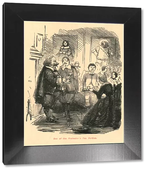 One of the Protectors Tea Parties, 1897. Creator: John Leech