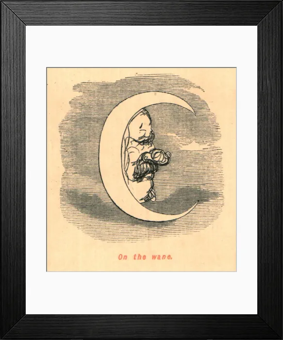 Framed Print : On the wane, 1897. Creator: John Leech Framed Print : On the wane, 1897. Creator: John Leech