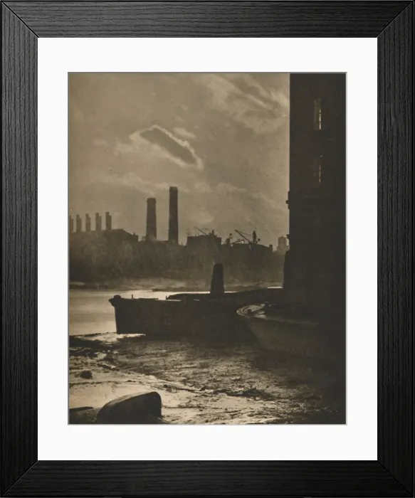 Framed Print : Old Queenhithe, Once the Principal Dock of London Port, c1935. Creator: Paterson Framed Print : Old Queenhithe, Once the Principal Dock of London Port, c1935. Creator: Paterson