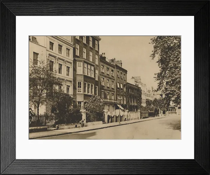 Framed Print : Kensington Square Which Still Preserves The Peace of Two Centuries, c1935. Creator Framed Print : Kensington Square Which Still Preserves The Peace of Two Centuries, c1935. Creator