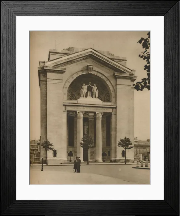 Framed Print : Bush House, An American Addition to Post-War London, c1935. Creator: Donald McLeish Framed Print : Bush House, An American Addition to Post-War London, c1935. Creator: Donald McLeish