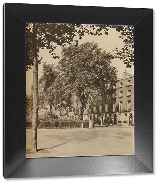 In Boarding-House Land: The Plane Trees of Torrington Square, c1935. Creator: Donald McLeish