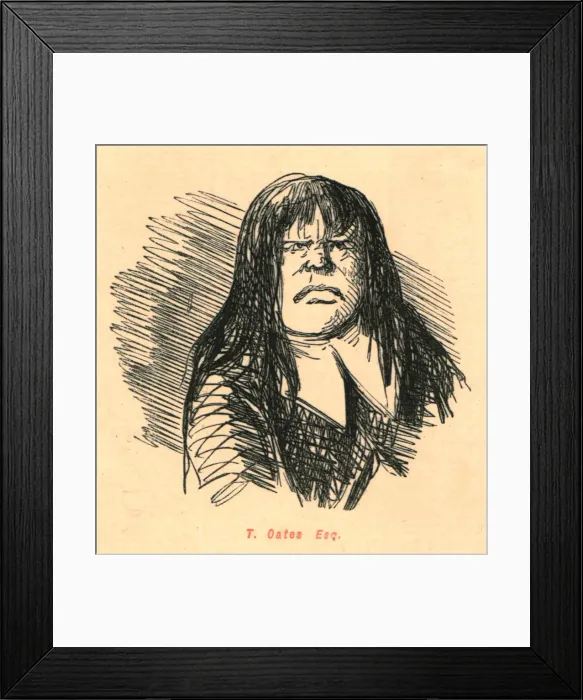 Framed Print : T. Oates Esq, 1897. Creator: John Leech Framed Print : T. Oates Esq, 1897. Creator: John Leech
