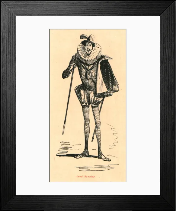 Framed Print : Lord Darnley, 1897. Creator: John Leech Framed Print : Lord Darnley, 1897. Creator: John Leech