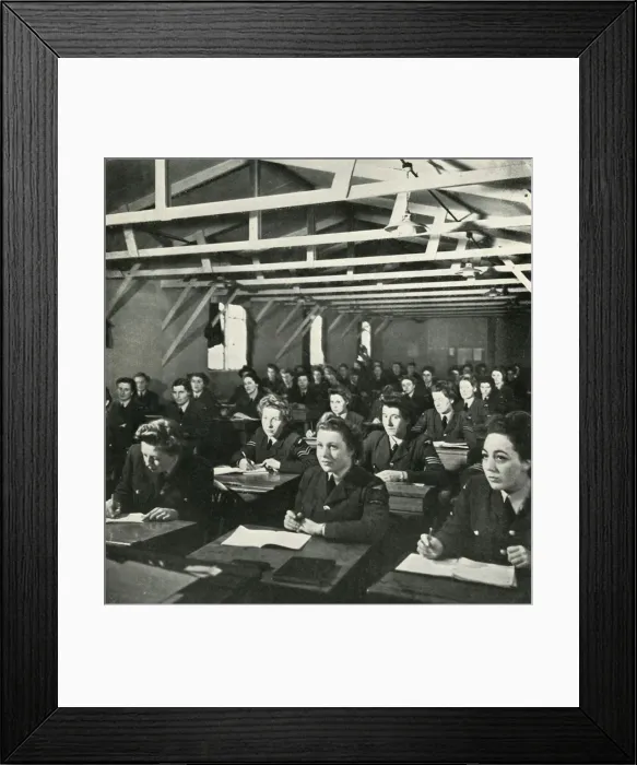 Framed Print : An Examination Will Follow, c1943. Creator: Cecil Beaton Framed Print : An Examination Will Follow, c1943. Creator: Cecil Beaton