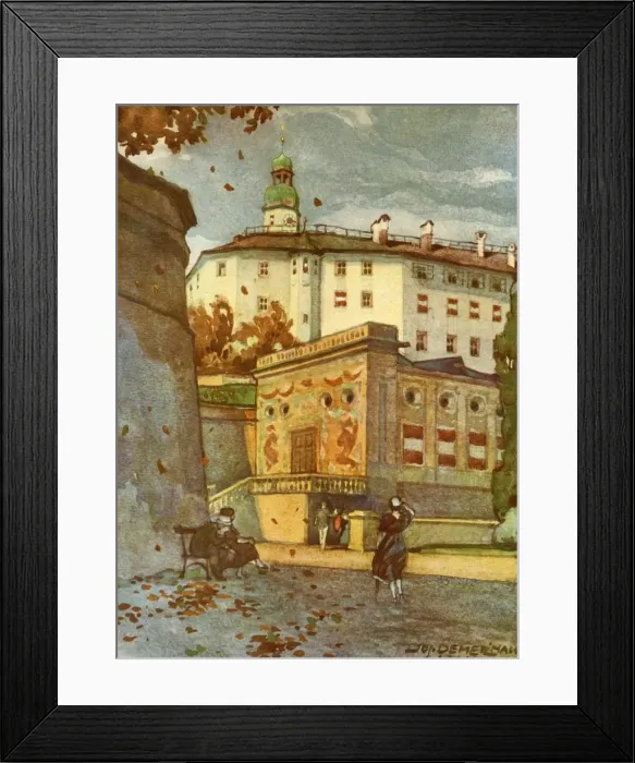 Framed Print : Schloss Ambras, c1929. Creator: Unknown Framed Print : Schloss Ambras, c1929. Creator: Unknown