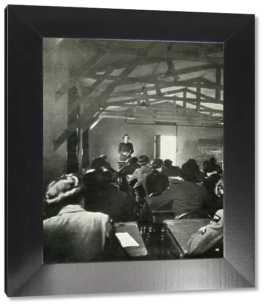 W. A. A. F. Officer Lectures, c1943. Creator: Cecil Beaton