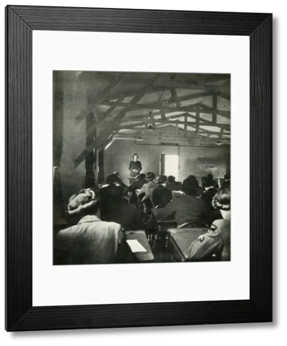 Framed Print : W. A. A. F. Officer Lectures, c1943. Creator: Cecil Beaton Framed Print : W. A. A. F. Officer Lectures, c1943. Creator: Cecil Beaton
