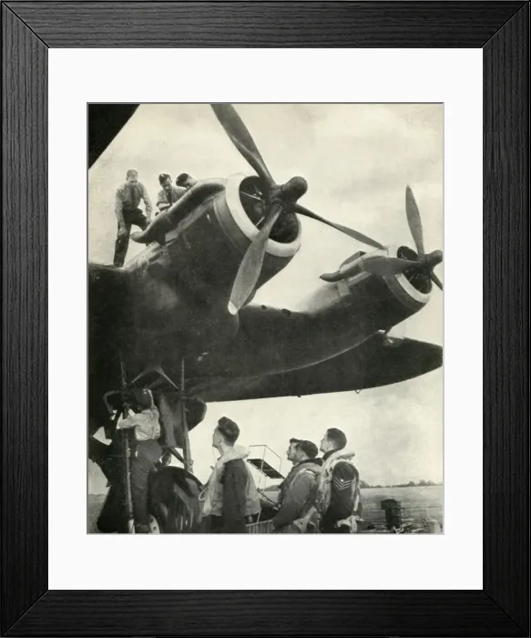 Framed Print : Crews and Ground Staff, c1943. Creator: Cecil Beaton Framed Print : Crews and Ground Staff, c1943. Creator: Cecil Beaton