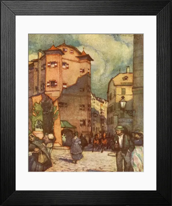 Framed Print : Die Ottoburg, (The Ottoburg), c1929. Creator: Unknown Framed Print : Die Ottoburg, (The Ottoburg), c1929. Creator: Unknown