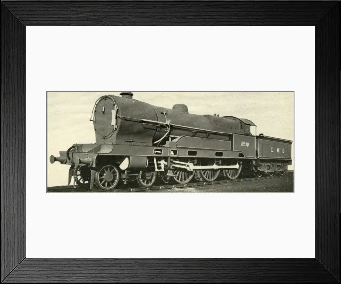 Framed Print : A Leading Express Type on the L. M. S. - The Rebuilt Claughton. c1930 Framed Print : A Leading Express Type on the L. M. S. - The Rebuilt Claughton. c1930