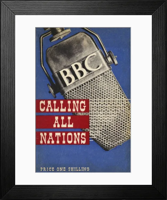 Framed Print : Calling All Nations front cover, 1942. Creator: Unknown Framed Print : Calling All Nations front cover, 1942. Creator: Unknown