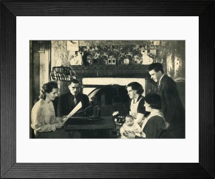 Framed Print : They also spoke and the Empire heard them, 1942 Creator: Unknown Framed Print : They also spoke and the Empire heard them, 1942 Creator: Unknown