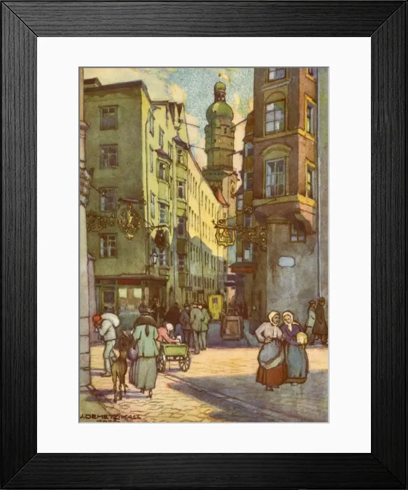Framed Print : Aus Der Altstadt, (The Old Town), c1929. Creator: Unknown Framed Print : Aus Der Altstadt, (The Old Town), c1929. Creator: Unknown