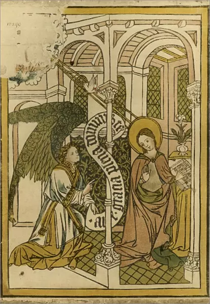 The Annunciation, 1915. Creator: Unknown