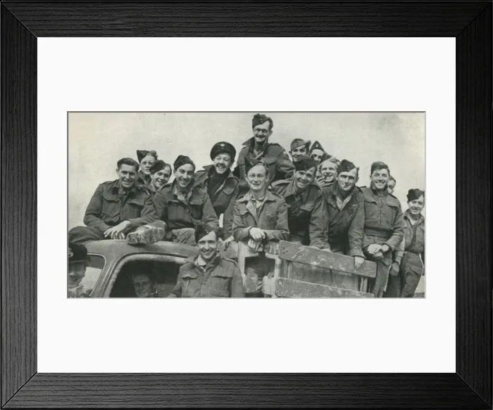 Framed Print : Sidi Barrani: R. A. F. Ground Crews, c1942-1943, (1945). Creator: Unknown Framed Print : Sidi Barrani: R. A. F. Ground Crews, c1942-1943, (1945). Creator: Unknown