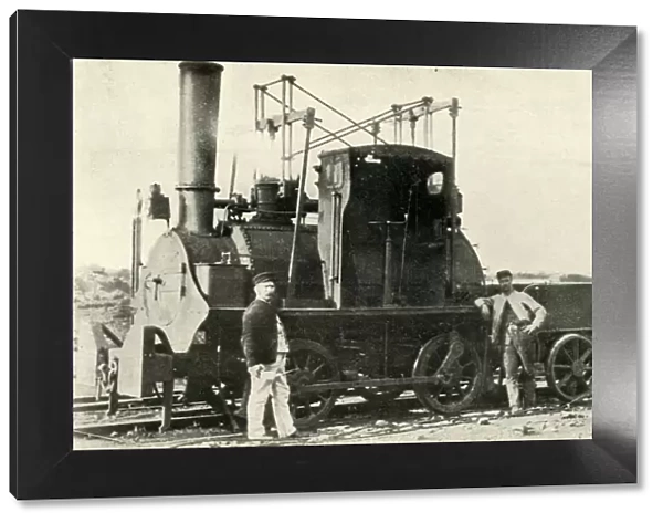 An Early Colliery Locomotive, c1930. Creator: Unknown