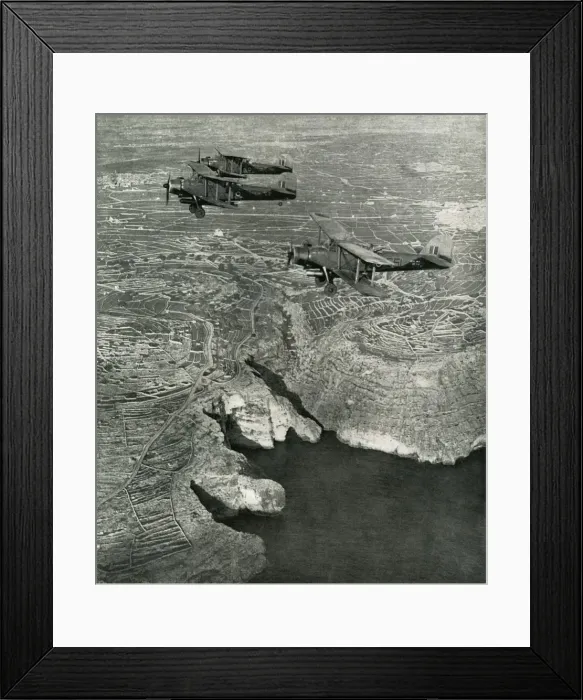 Framed Print : Naval Albacores were part of the striking force, c1942-1943, (1945). Creator: Unknown Framed Print : Naval Albacores were part of the striking force, c1942-1943, (1945). Creator: Unknown