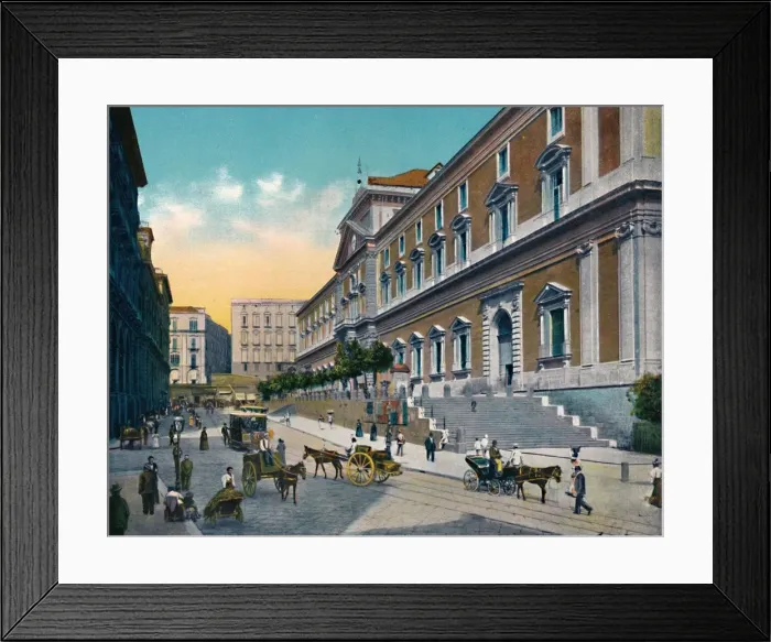 Framed Print : Napoli - Museo Nazionale, c1900. Creator: Unknown Framed Print : Napoli - Museo Nazionale, c1900. Creator: Unknown