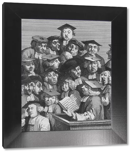 The Lecture, 1736, (1830s). Creator: Unknown