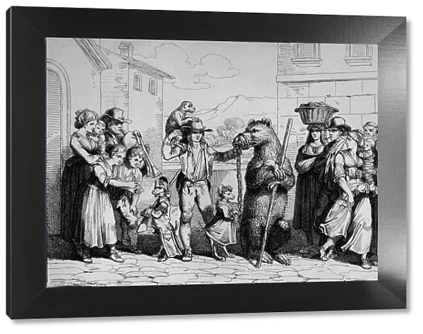 Il Ballo dell Orso, 1815. Creator: Bartolomeo Pinelli