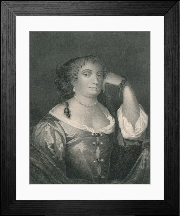 Framed Print : Anne Hyde, Duchess of York, (early-mid 19th century). Creator: Peter Lightfoot Framed Print : Anne Hyde, Duchess of York, (early-mid 19th century). Creator: Peter Lightfoot