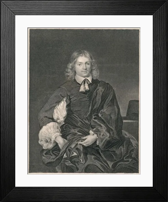 Framed Print : Lucius Carey, Viscount Falkland, (mid 19th century). Creator: Henry Thomas Ryall Framed Print : Lucius Carey, Viscount Falkland, (mid 19th century). Creator: Henry Thomas Ryall