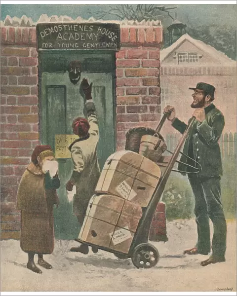 Back to School, 1895. Creator: Unknown