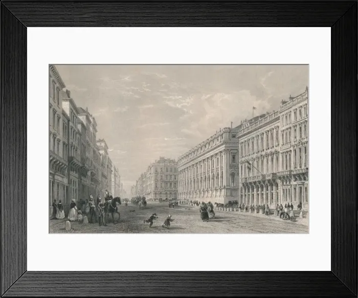 Framed Print : Rue du Chapeau Rouge, Bordeaux, mid 19th century. Creator: Henry Adlard Framed Print : Rue du Chapeau Rouge, Bordeaux, mid 19th century. Creator: Henry Adlard
