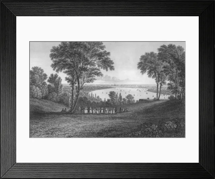 Framed Print : Bordeaux, 1821. Creator: Charles Heath Framed Print : Bordeaux, 1821. Creator: Charles Heath