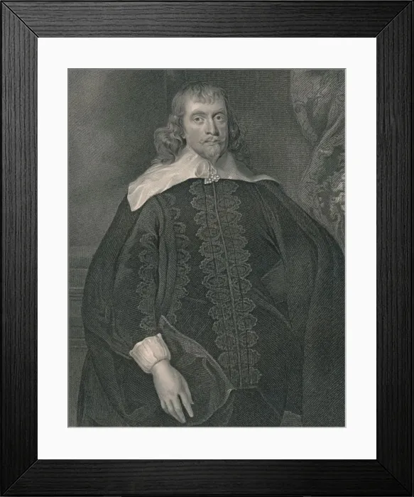 Framed Print : Francis Russell, Earl of Bedford, (early-mid 19th century). Creator: John Cochran Framed Print : Francis Russell, Earl of Bedford, (early-mid 19th century). Creator: John Cochran