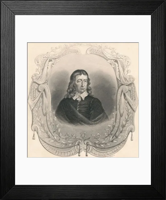 Framed Print : Milton, (mid 19th century). Creator: William French Framed Print : Milton, (mid 19th century). Creator: William French