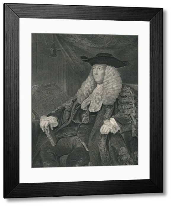 Framed Print : Charles Pratt, First Earl Camden, (early-mid 19th century). Creator: John Henry Robinson Framed Print : Charles Pratt, First Earl Camden, (early-mid 19th century). Creator: John Henry Robinson