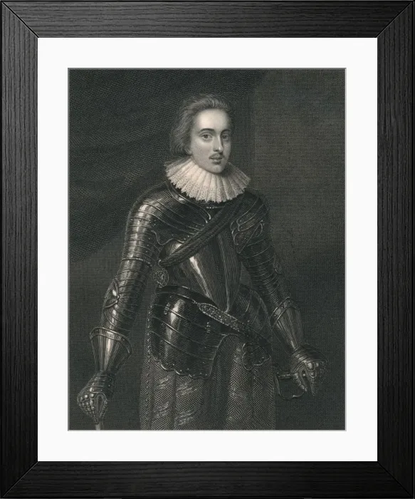 Framed Print : Henry, Prince of Wales, (c1830). Creator: William Finden Framed Print : Henry, Prince of Wales, (c1830). Creator: William Finden