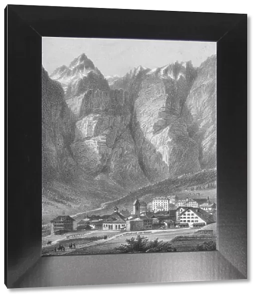 Louesch (Valais), 19th century. Creator: A Cuvillier