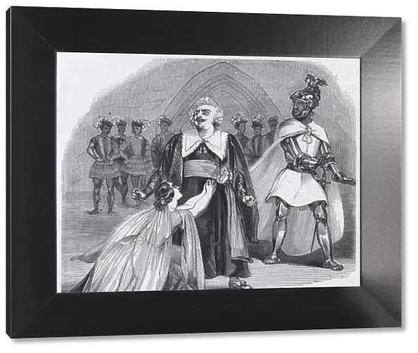 Scene from the Opera of Otello, at her Majestys Theatre, 1900. Creator: Unknown
