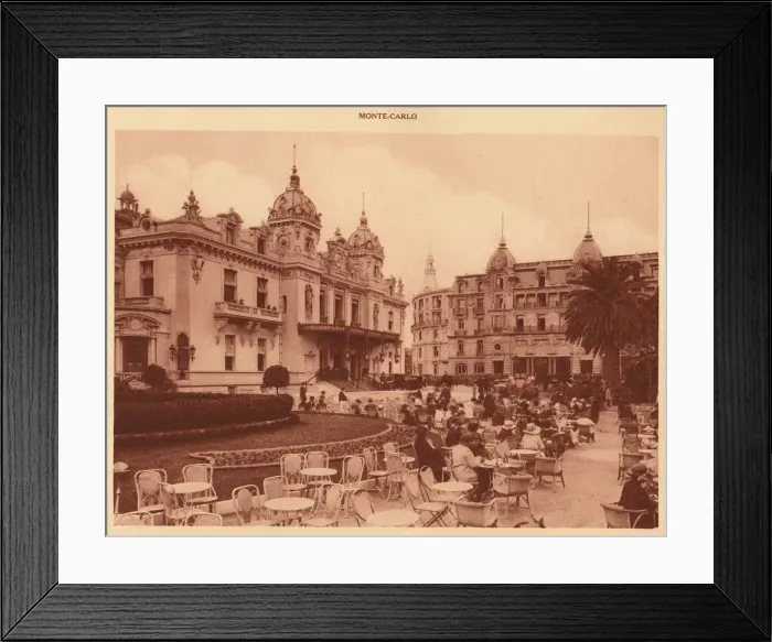 Framed Print : The Casino and Hotel de Paris, Monte Carlo, 1930. Creator: Unknown Framed Print : The Casino and Hotel de Paris, Monte Carlo, 1930. Creator: Unknown