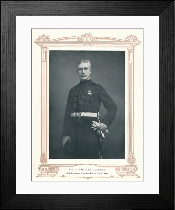 Framed Print : Lieut. Charles Godfrey, 1910. Creator: Elliott & Fry. Lieut. Charles Godfrey, 1910. Creator: Elliott & Fry Framed Print : Lieut. Charles Godfrey, 1910. Creator: Elliott & Fry. Lieut. Charles Godfrey, 1910. Creator: Elliott & Fry