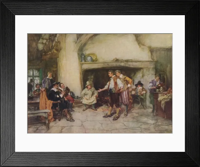 Framed Print : Relating His Grievances, late 19th-early 20th century, (1922). Creator: Arthur David McCormick
