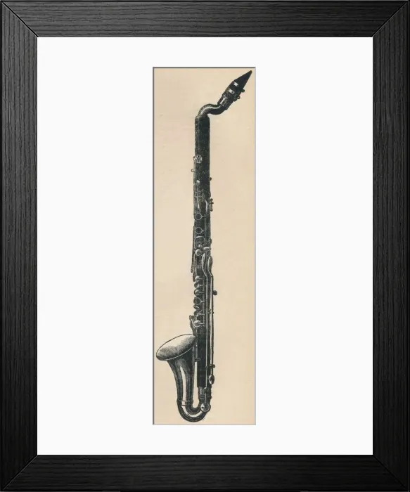 Framed Print : Auto Clarinet, 1910. Creator: Unknown Framed Print : Auto Clarinet, 1910. Creator: Unknown