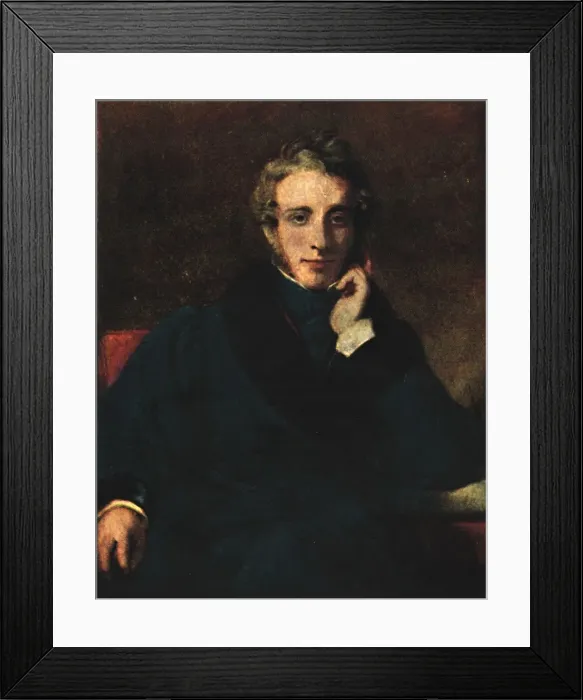 Framed Print : Pathfinders - Bulwer Lytton, c1831, (1922). Creator: Henry William Pickersgill Framed Print : Pathfinders - Bulwer Lytton, c1831, (1922). Creator: Henry William Pickersgill